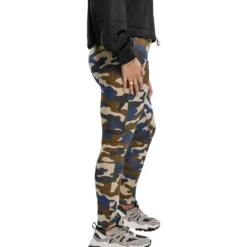 Urban Classics High Waist Camo Tech- leggingsit, summerolive camo