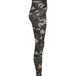Urban Classics High Waist Camo Tech- legginsit, darkcamo