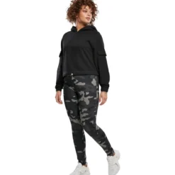 Urban Classics High Waist Camo Tech- legginsit, darkcamo