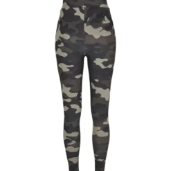 Urban Classics High Waist Camo Tech- legginsit, darkcamo