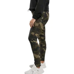 Urban Classics High Waist Camo Tech- legginsit, woodcamo