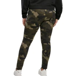 Urban Classics High Waist Camo Tech- legginsit, woodcamo