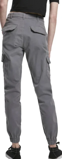 Urban Classics High waist Cargo - Reisitaskuhousut, lightshadow