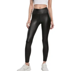 Urban Classics Imitation Leather - leggingsit