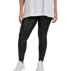 Urban Classics Imitation Leather - leggingsit
