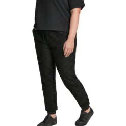 Urban Classics Lace Jersey - Jogger housut