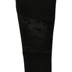 Urban Classics Laces Inset - Legginsit, black