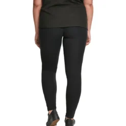 Urban Classics Laces Inset - Legginsit, black