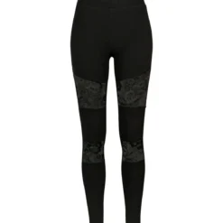 Urban Classics Laces Inset - Legginsit, black