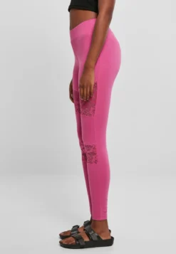 Urban Classics Laces Inset - Leggingsit, brightviolet