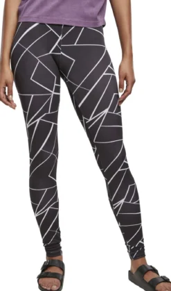 Urban Classics Ladies AOP - Leggingsit, geometric