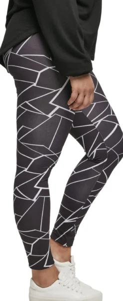 Urban Classics Ladies AOP - Leggingsit, geometric