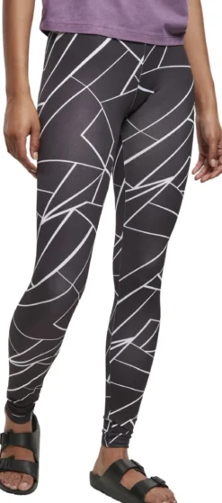 Urban Classics Ladies AOP - Leggingsit, geometric