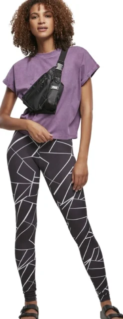 Urban Classics Ladies AOP - Leggingsit, geometric