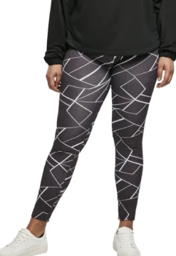 Urban Classics Ladies AOP - Leggingsit, geometric
