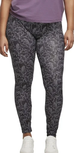 Urban Classics Ladies AOP - Leggingsit, hibiscus