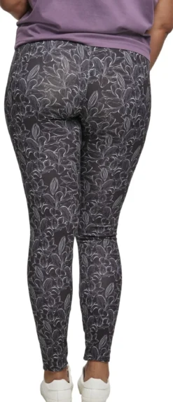 Urban Classics Ladies AOP - Leggingsit, hibiscus