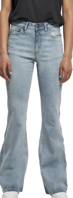 Urban Classics Ladies High Waist Flared - farkut