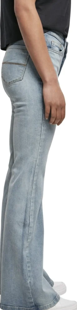 Urban Classics Ladies High Waist Flared - farkut
