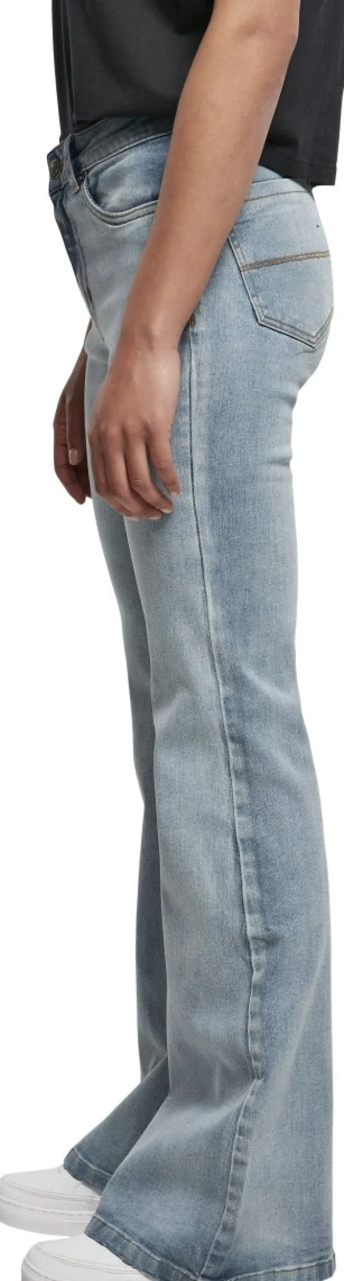 Urban Classics Ladies High Waist Flared - farkut