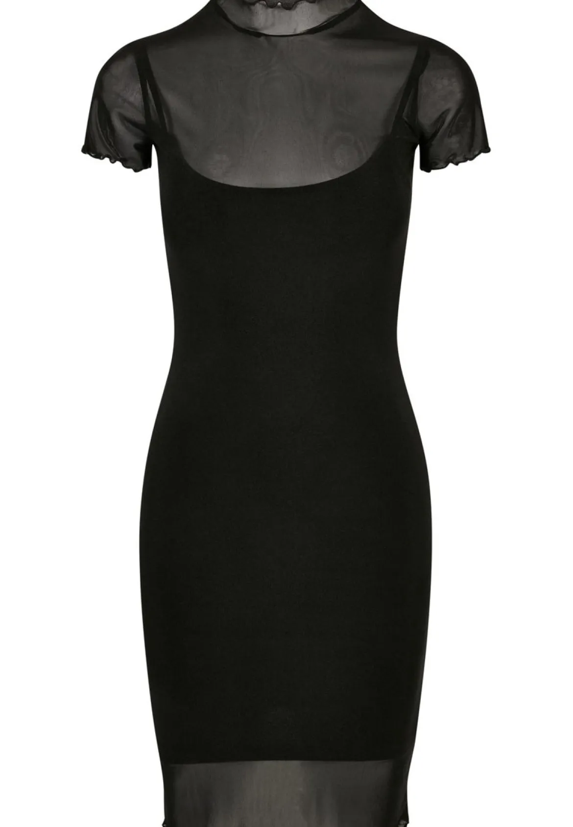 Urban Classics Ladies Mesh Double Layer - mekko
