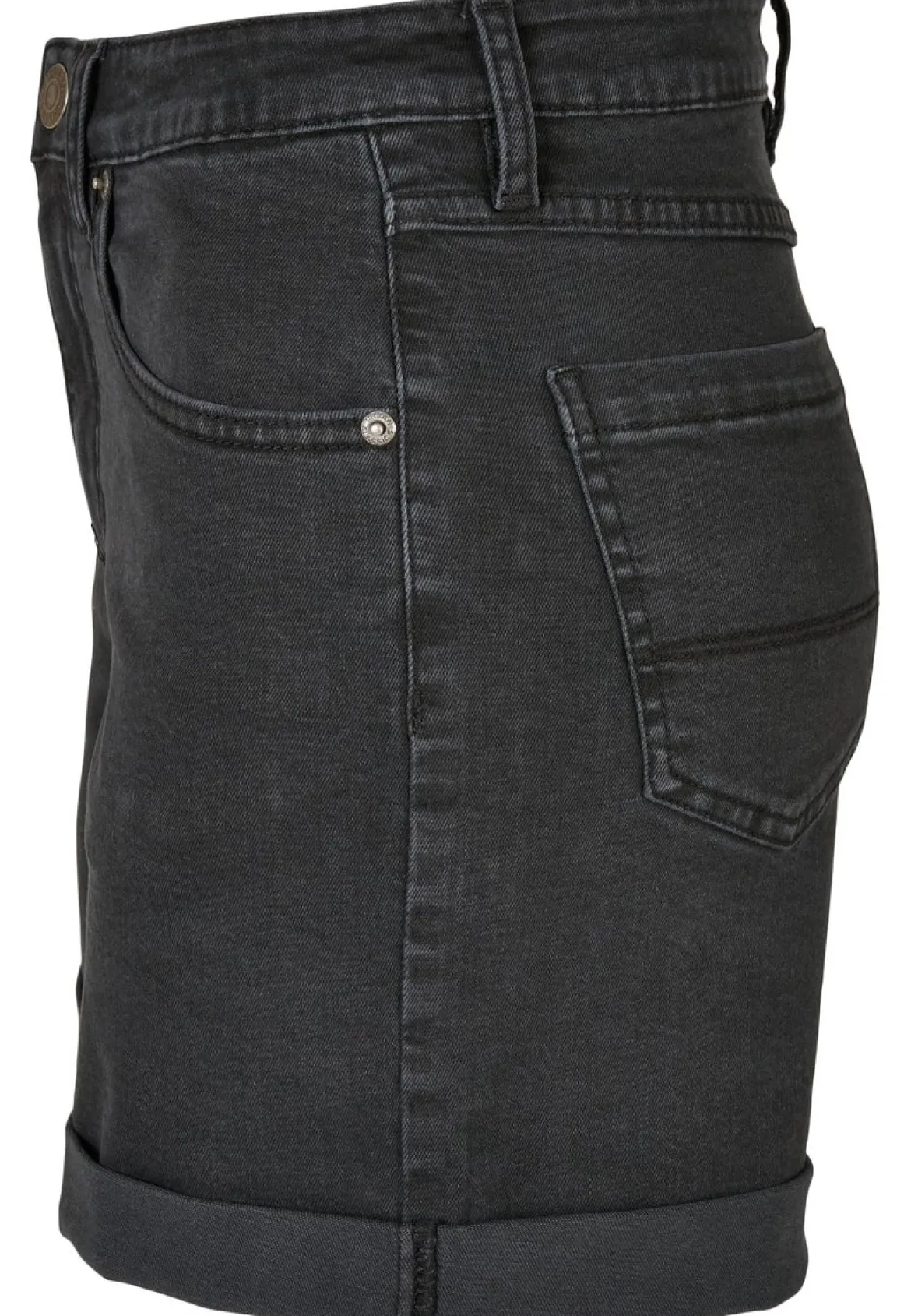 Urban Classics Ladies Organic Stretch Denim 5 Pocket - shortsit