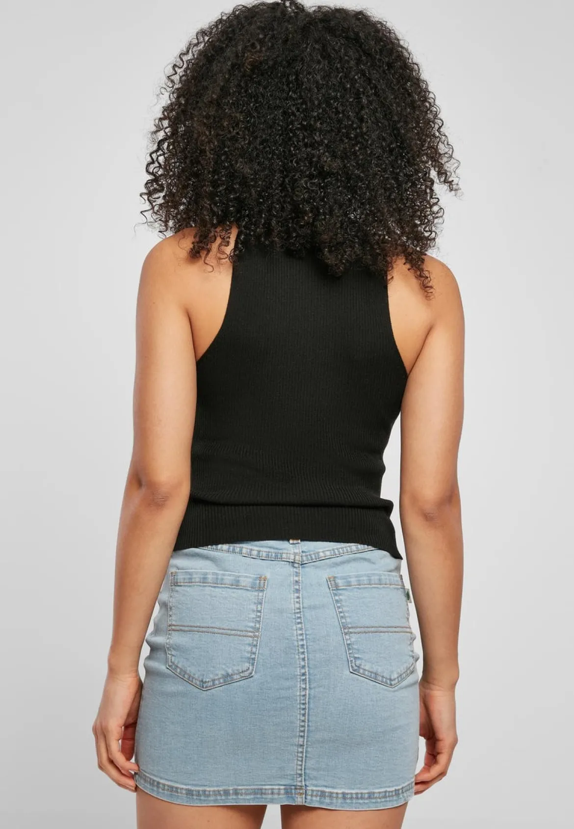 Urban ClassicsLadies Short Rib Knit Turtleneck - toppi