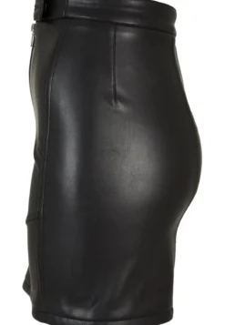 Urban Classics Ladies Synthetic Leather Biker - hame