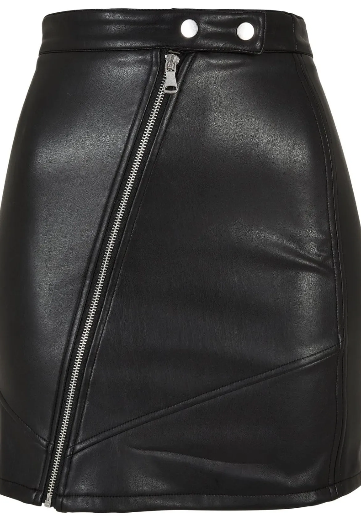 Urban Classics Ladies Synthetic Leather Biker - hame
