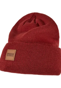 Urban Classics Leatherpatch Long - Pipo, burgundy