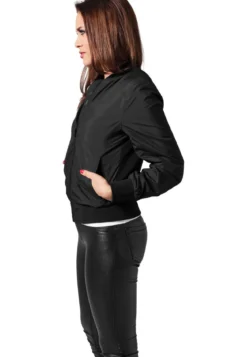 Urban Classics Light Bomber - Naisten tuulitakki, musta