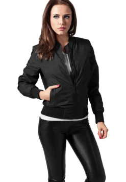 Urban Classics Light Bomber - Naisten tuulitakki, musta