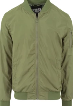 Urban Classics Light Bomber - Tuulitakki, oliivi