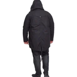 Urban Classics Light Cotton Parka - Välikausitakki, musta