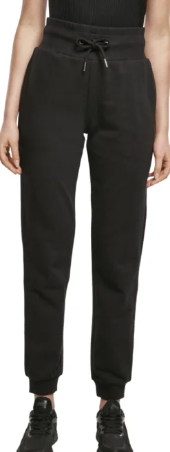Urban Classics - Naisten collegehousut, Black