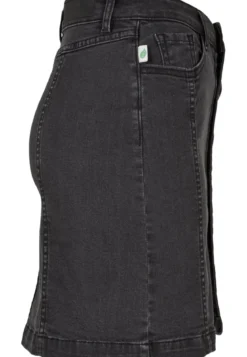 Urban Classics Organic Stretch Button Denim - Farkkuhame, black