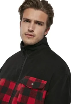 Urban Classics Patterned Polar - Fleece takki