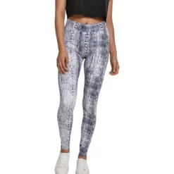 Urban Classics Pattern - Legginsit, snake