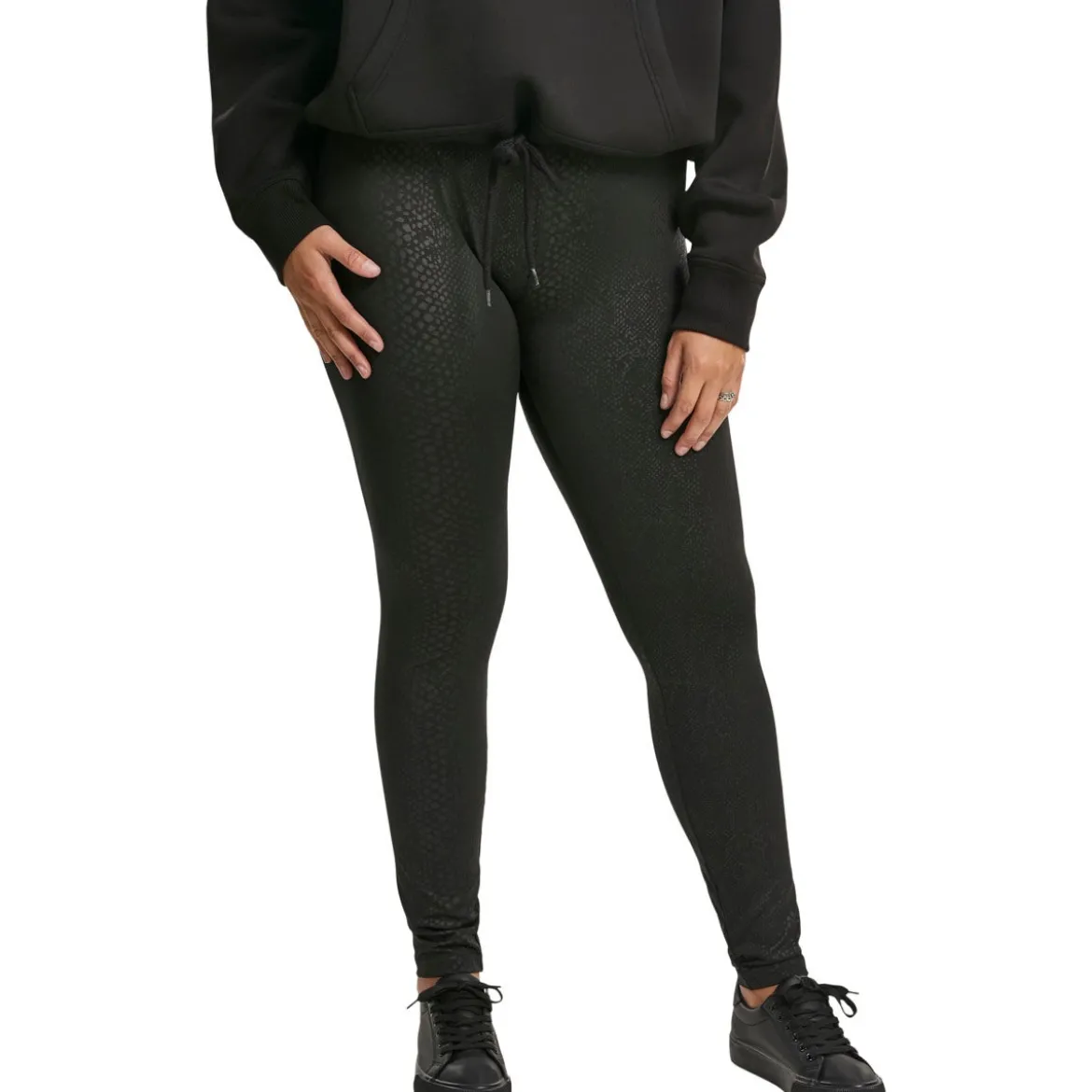 Urban Classics Pattern - Legginsit, black snake