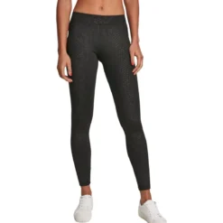 Urban Classics Pattern - Legginsit, black snake