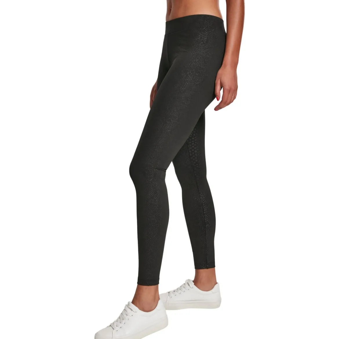 Urban Classics Pattern - Legginsit, black snake
