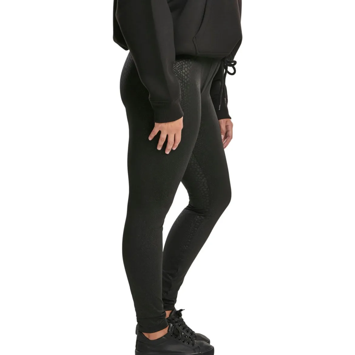 Urban Classics Pattern - Legginsit, black snake