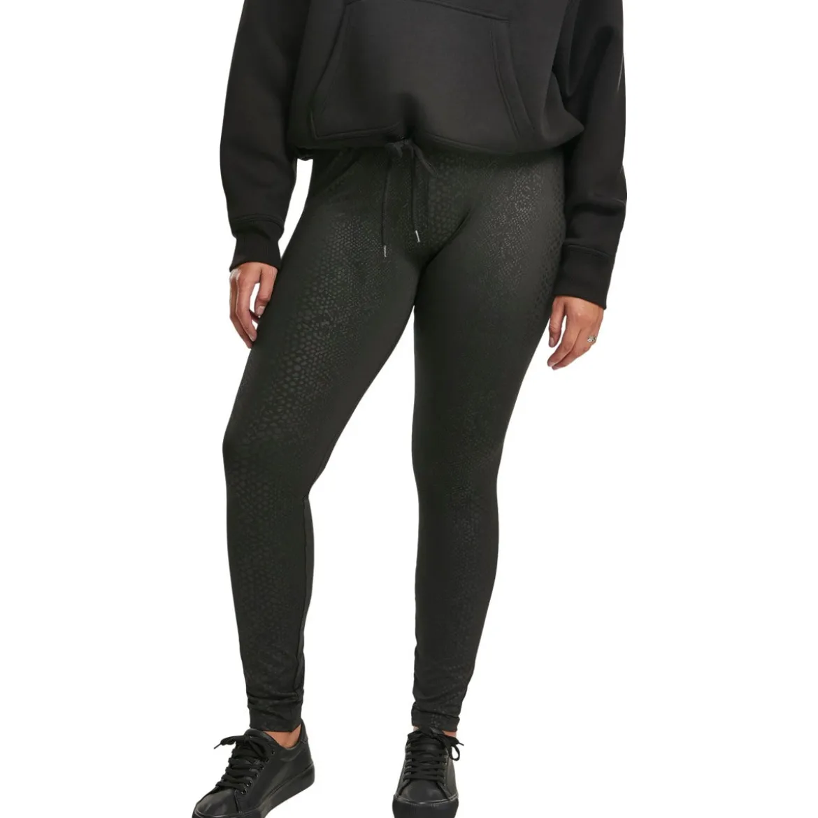 Urban Classics Pattern - Legginsit, black snake