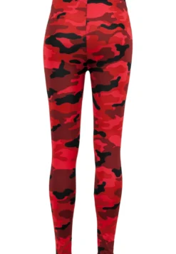 Urban Classics Red Camo - leggingsit