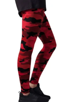 Urban Classics Red Camo - leggingsit
