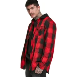 Urban Classics Sherpa Lined Shirt Jacket - Paitatakki