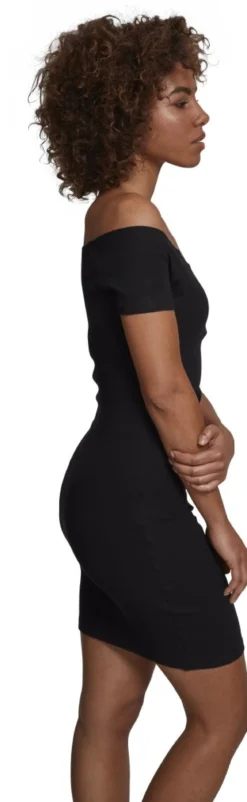 Urban Classics Shoulder Rib - mekko, musta
