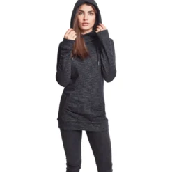 Urban Classics Slub Terry High Neck - Naisten huppari