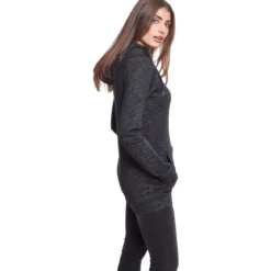Urban Classics Slub Terry High Neck - Naisten huppari