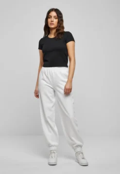Urban Classics Stretch Jersey Cropped- T-paita